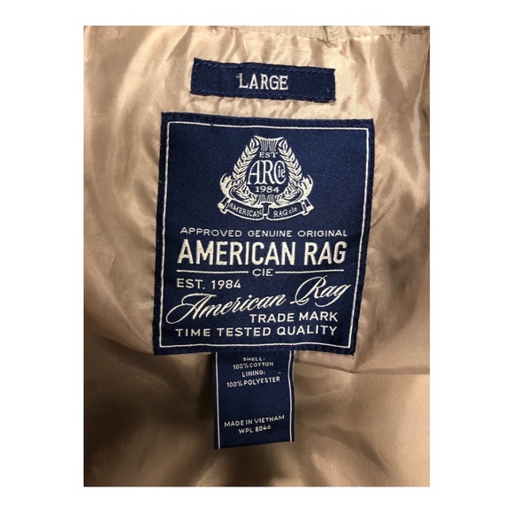 AMERICAN RAG MENS JACKET - SIZE L - Picture 3 of 3